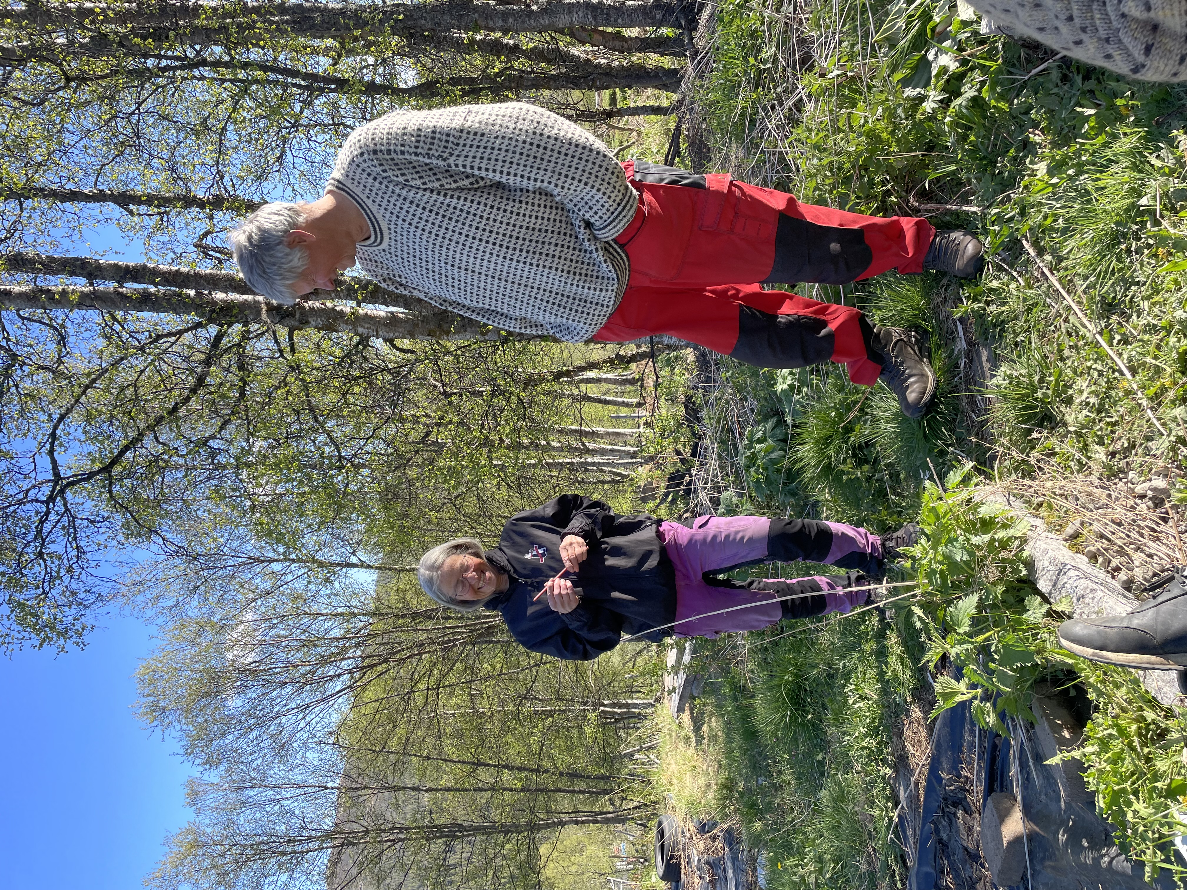 Helge Hvoslef og Gerd Aasberg