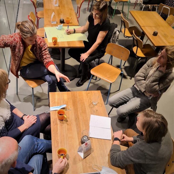 Workshop med gruppediskusjon i Mathallen i Oslo la grunnlaget for videre forsknings-og utviklingsprosjekt for markedshager i Norge.