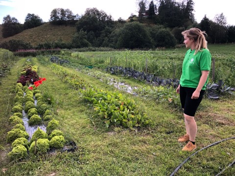 Gro Helene Lerflaten på Lerfalten gård